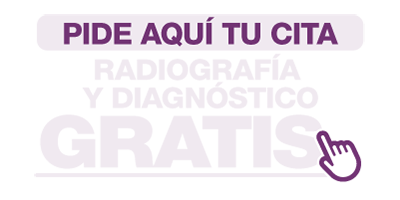 Pide aquí tu cita, radiografía y diagnóstico gratis