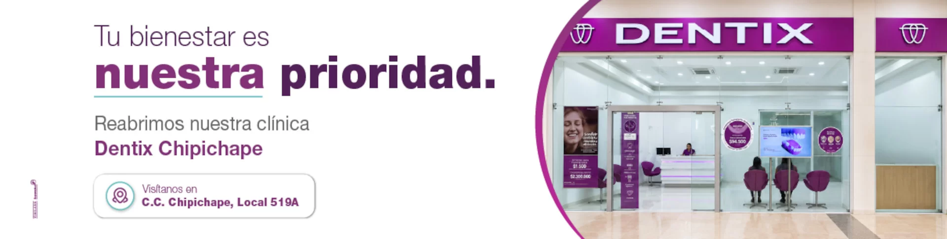 Clínica dental Dentix Cali Chipichape